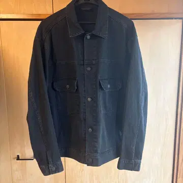 유니클로 UNIQLO 데님 자켓 XL 다크 그레이 470047