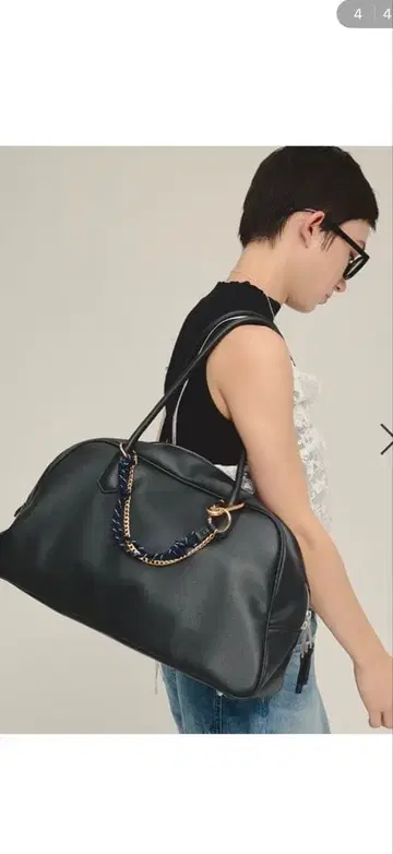 새상품 지나시스 [ el ] large Boston bag 토트백