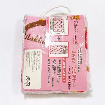 산엑스 리락쿠마 코리락쿠마 딸기 2way 담요 레어