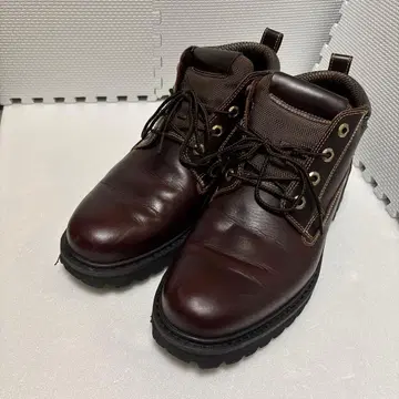 호킨스 하이컷 부츠 3E 천연 가죽 (다크 브라운) 26 cm