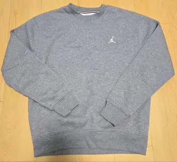 JORDAN 그레이 스웨트 셔츠 미사용에 가까운 택 포함