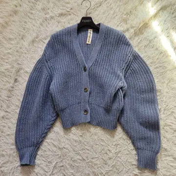 나곤스탠스 크롭 알파카 실크 가디건 변형