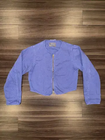 R.H. 빈티지 크롭 리니어 자켓 XS