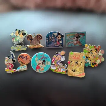 디즈니 핀 배지 세트 미키 10점