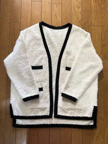 ADORE 어도어 트위디니트 트위드라이크 니트 가디건