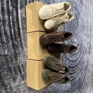 노네임 스니커즈 웨지솔 3종