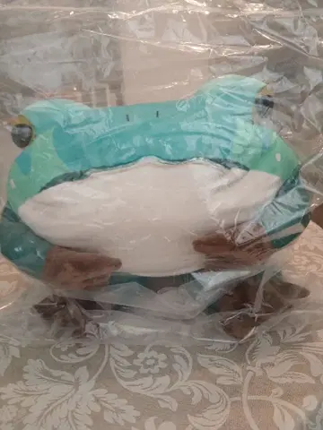 [미사용 새상품] 쫄깃쫄깃 큰 아메후쿠라 개구리 ~GiGO 한정판~ 민트