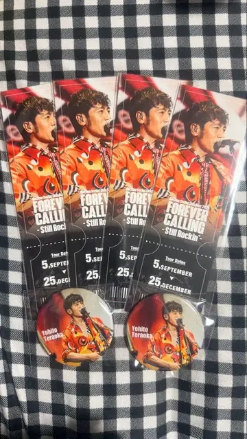 테라오카 요토 픽처 티켓 캔뱃지 세트