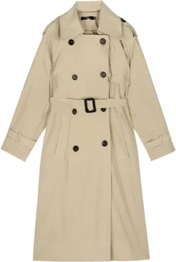 트렌치코트 롱 코트 스프링 코트 L 사이즈