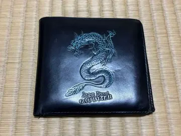 초레어 장 폴 고티에 접이식 지갑 블루 드래곤
