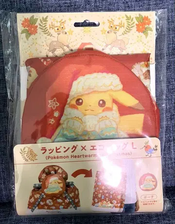 포켓몬 센터 2024년 크리스마스 랩핑 에코백 L