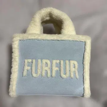 FURFUR 토트백 라이트 블루