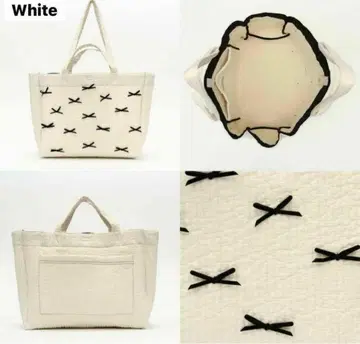 택 포함 미사용 새상품 gypsohila 리본백 피크닉 지프소피아