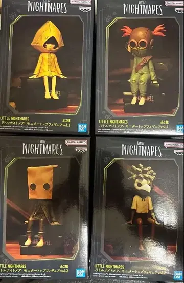 리틀 나이트메어 모니터 탑 피규어 식스, 얼론, 모노, 로우