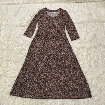 EGERIE 꽃무늬 롱 원피스 프랑스제