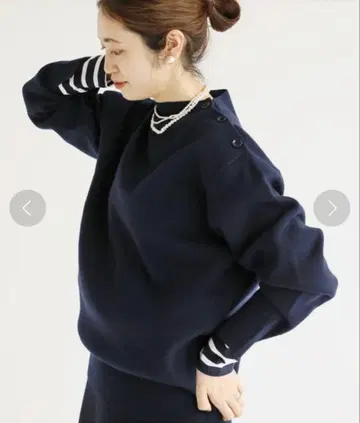 IENA 더블 페이스 니트 풀오버