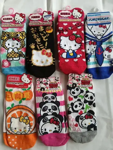 헬로키티 지역 한정 삭스 세트 7개