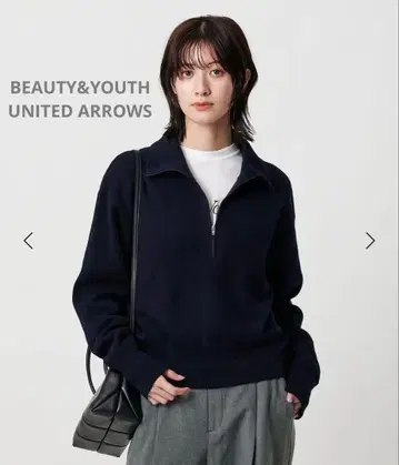 [ BEAUTY&YOUTH UNITED ARROWS ] 하프 지퍼 풀오버