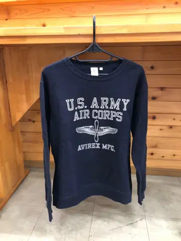 AVIREX U.S. ARMY AIR CORPS 맨투맨 L