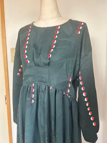 기모노 리메이크 금직 원피스