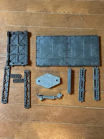 건담 프라모델 격납고 미도색 건담 프라모델