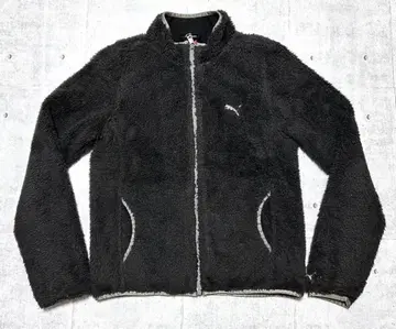 푸마 집업 플리스 자켓 자수 원 포인트 여성용