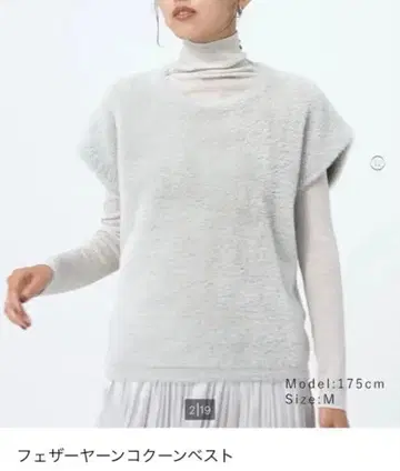 플라스테 신상 페더얀 코쿤 베스트 03 GRAY