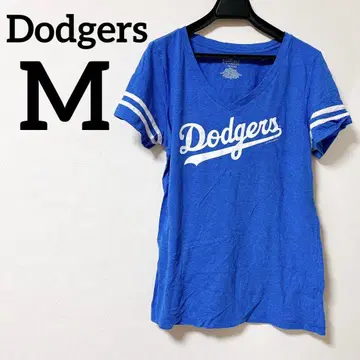 다저스 [ M ] V넥 티셔츠 파랑 블루 다저스 파랑 블루