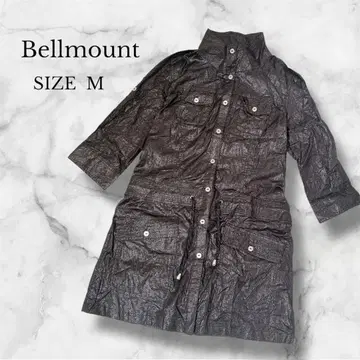 택 포함 새상품 아우터 롱 코트 방한 코튼 100% 고급 블랙