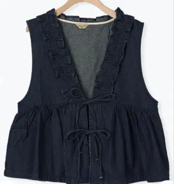 사만사 모스모스 데님 베스트