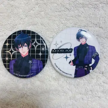 새상품 에이스리 우스이 마스미 캔뱃지