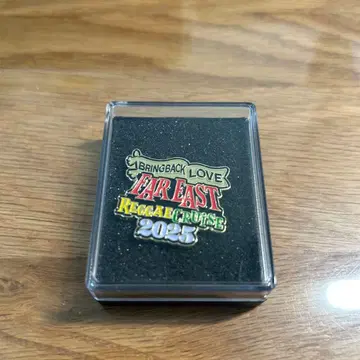 FAR EAST REGGAE CRUISE 2025 핀 배지