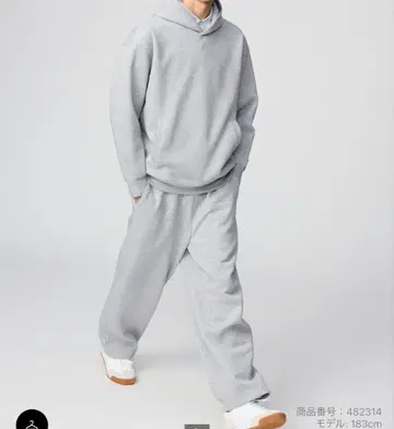 UNIQLO 유니클로C 맨투맨 와이드 팬츠