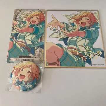 앙스타 니토 나즈나 캔뱃지 색지 아르카나 카드