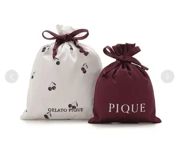 젤라또피케 체리 패턴 복조리 세트