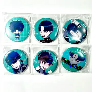 HUNDRED LINE 코토부키야 복권 캔뱃지 전종 마루코 라쿠