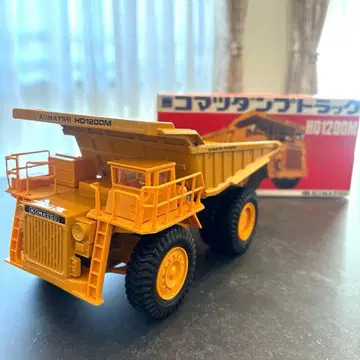 [ KOMATSU ] 코마츠 덤프트럭 HD1200M 중장비 건설기계 모형