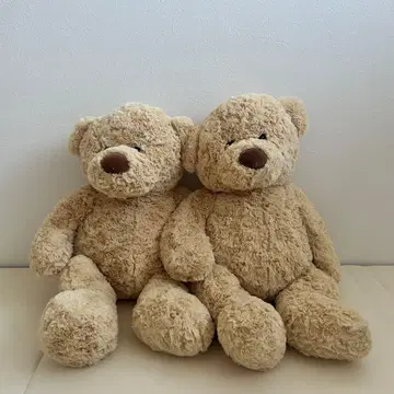 코스트코 베이지 곰 봉제 인형 2개 세트