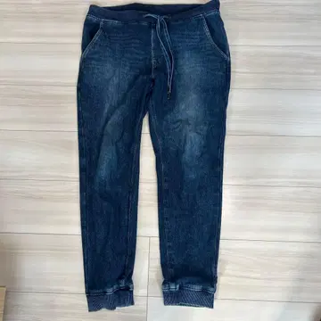 FLE 허리밴딩 데님 팬츠