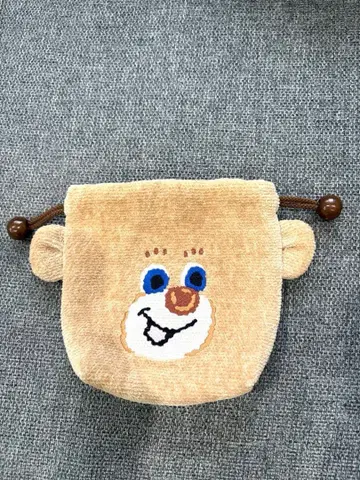 미사용 새상품 페이러 도업 테디 복조리 파우치