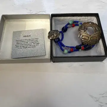 알래스카 기념품 네이티브 아메리칸풍 팔찌