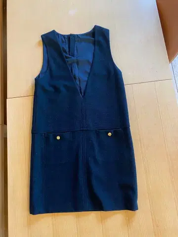 투모로우랜드 오버롤 스커트 블랙 사이즈 38