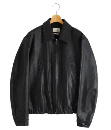 YOKE 요크 LEATHER ZIP BLOUSON 사이즈 2