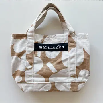 marimekko 토트백 화이트 베이지