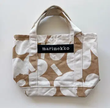 marimekko 토트백 화이트 베이지