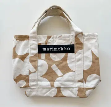 [내일까지 가격 인하] marimekko 토트백 화이트 베이지