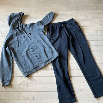 언더아머 후드 부착 자켓 & 조거 팬츠 세트