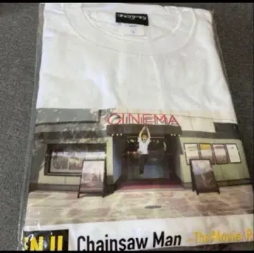 새상품 덴지 체인소 맨 T셔츠 영화 장면 레제 편 극장판