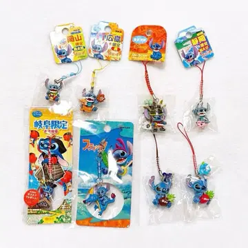 디즈니 스티치 지역 한정 스트랩 생일 스트랩 레어