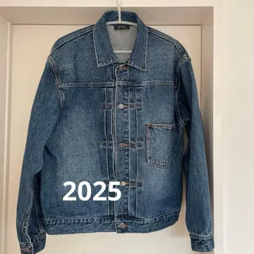 아페쎄 A.P.C 워시 데님 자켓 1stM 2025 AW 거의 새상품
